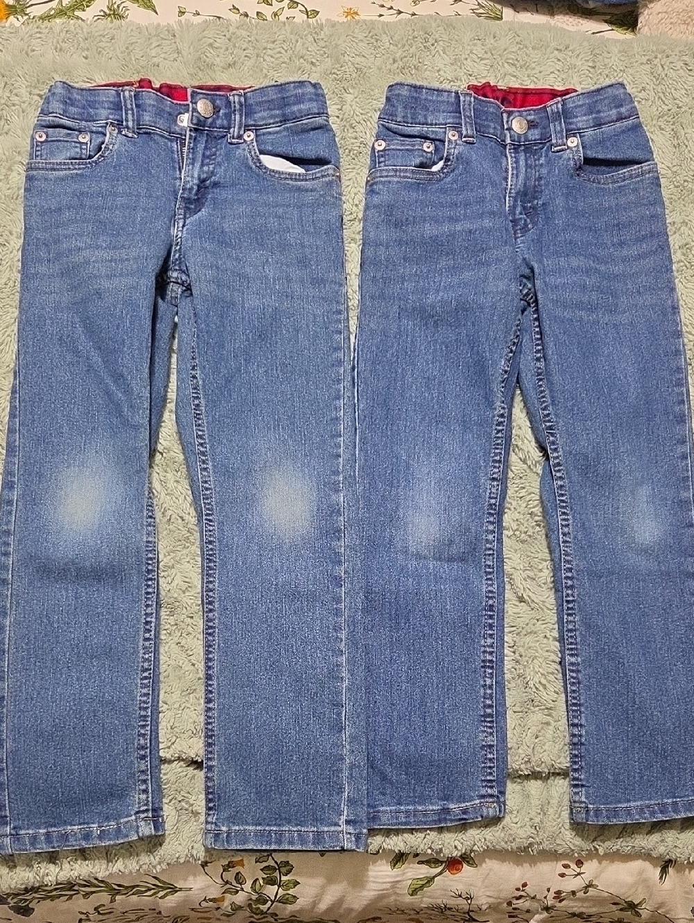 Boys Levi's Blue Straight-Leg Jeans Bundle